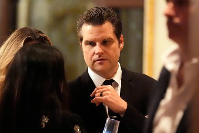Ex-deputado Matt Gaetz é alvo de ação na Flórida