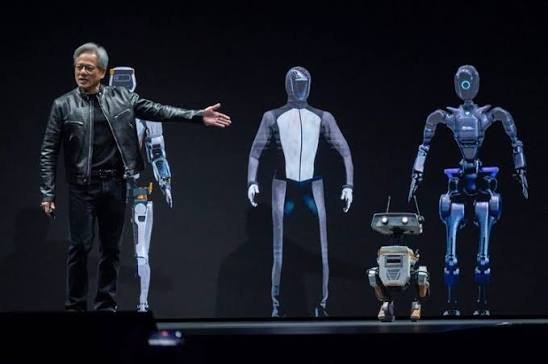 Nvidia amplia parcerias na europa para ia e robôs humanoides