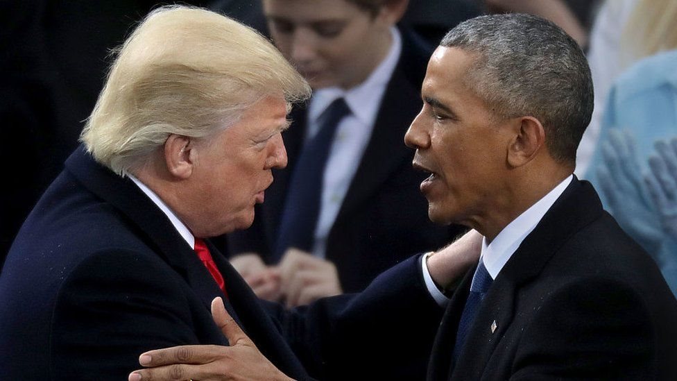 Donald Trump fala sobre acusações contra Barack Obama e alienígenas