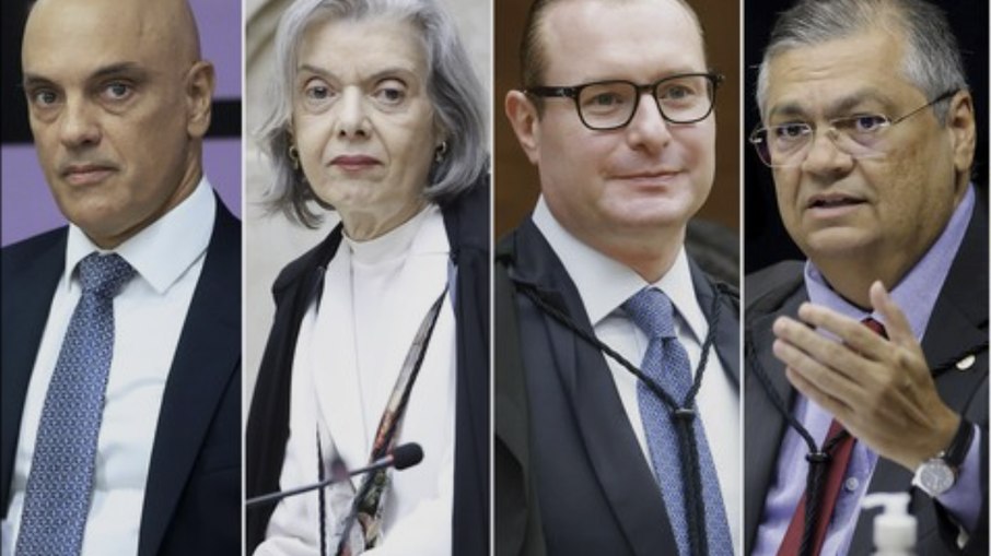 Fachada do prédio do Supremo Tribunal Federal (STF) em Brasília sob céu azul.