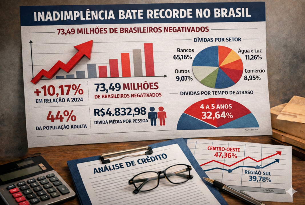 Recorde: 80% das famílias brasileiras estão endividadas em 2026