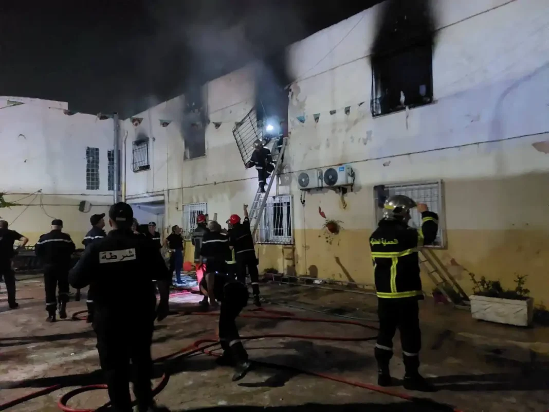Incêndio em Orfanato na Argélia Deixa 11 Mortos e 19 Feridos em Argel